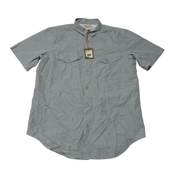 Filson Other - NWT Filson Men's Twin Lakes Short Sleeve Button Up Outdoor Sport Shirt M 23x31